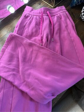 lululemon athletica Pink Track Pants / Joggers